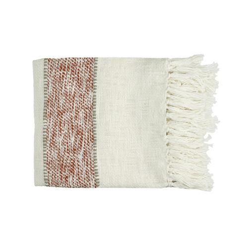 Home Blankets / throws Pomax RAYU White