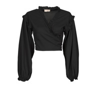 Clothing Women Blouses Moony Mood PACHERY Black