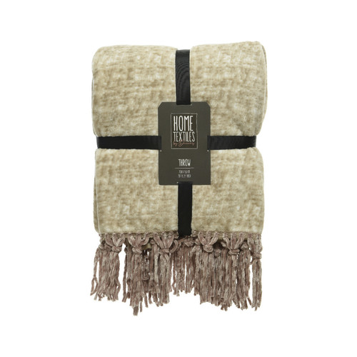 Home Blankets / throws Decoris AUGUSTIN Beige