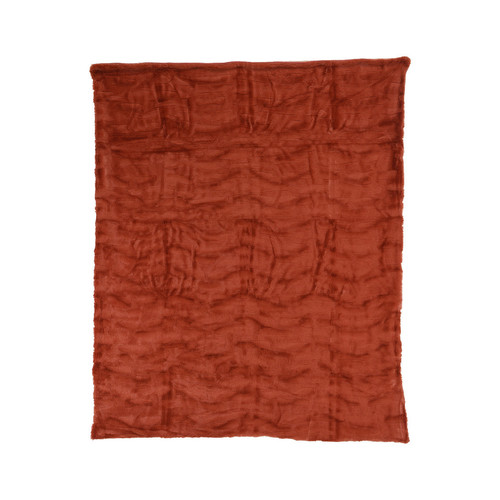 Home Blankets / throws Decoris MARIA Terracotta