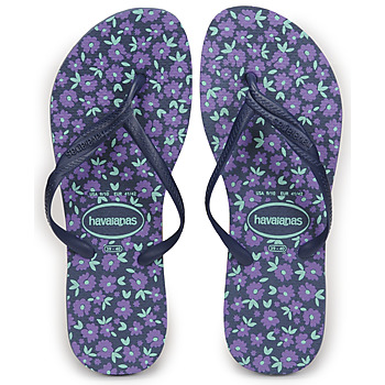 Shoes Women Flip flops Havaianas FANTASIA ROMANTICA Black / Violet