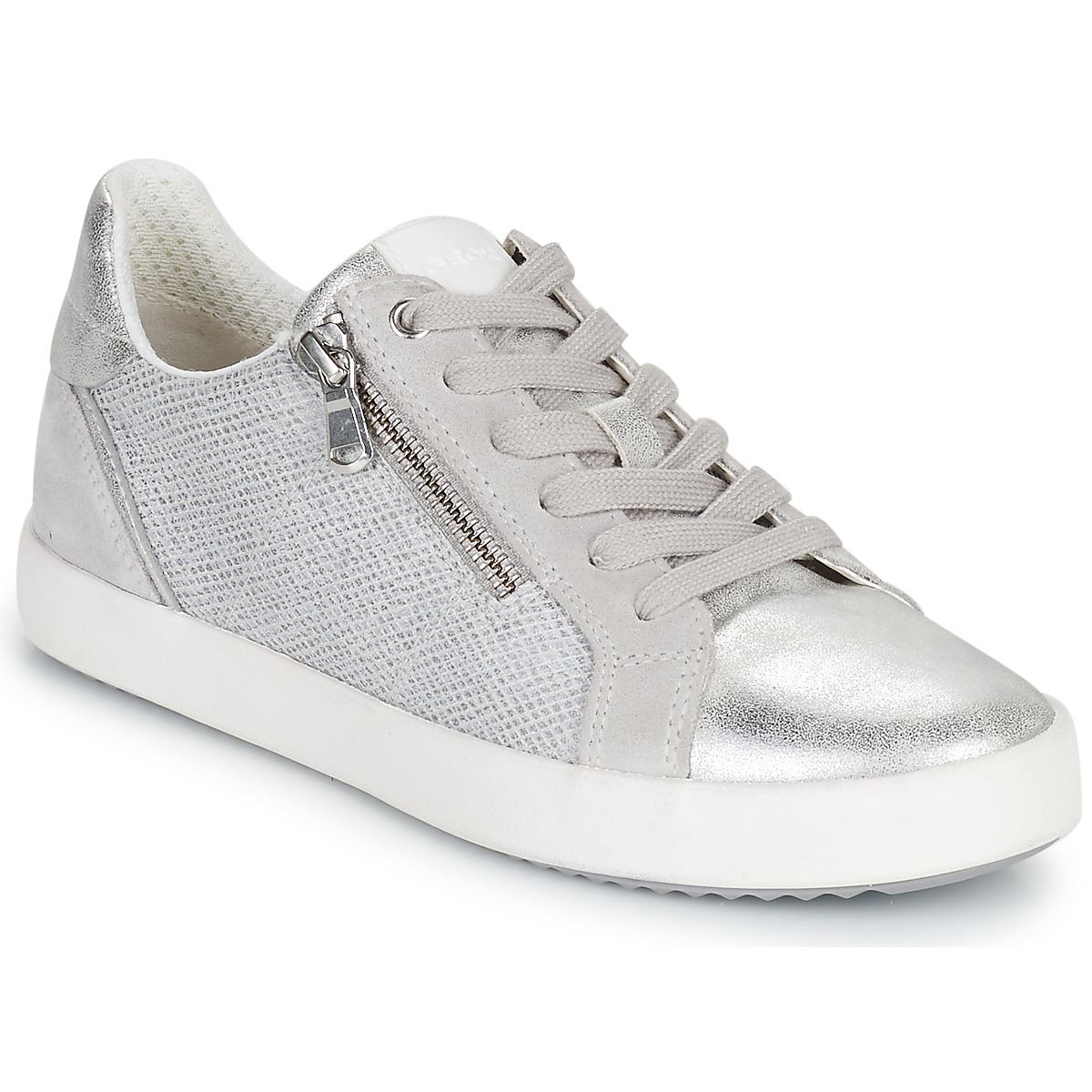 Shoes Women Low top trainers Geox D BLOMIEE Grey