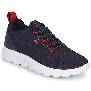 Shoes Men Low top trainers Geox U SPHERICA A Marine