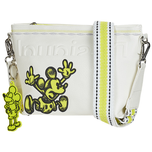 Bags Women Shoulder bags Desigual MICKEY CALPE Beige