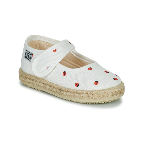 Shoes Girl Espadrilles Gioseppo VANZAGO White