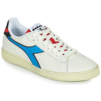 Shoes Men Low top trainers Diadora GAME L LOW ICONA White / Blue / Red