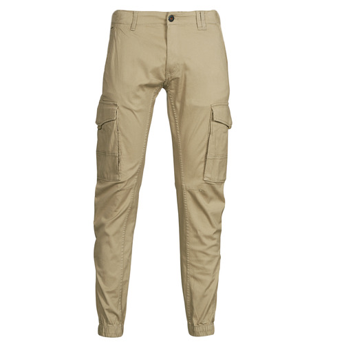 Clothing Men Cargo trousers  Jack & Jones JPSTPAUL Beige