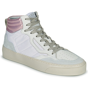 Shoes Women High top trainers Semerdjian TREVO White / Pink