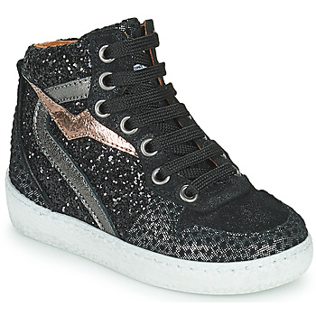 Shoes Girl High top trainers GBB TAROLI Black