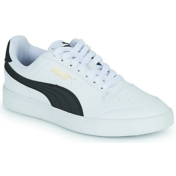 Shoes Children Low top trainers Puma Shuffle Jr White / Black