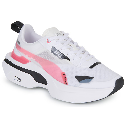 Shoes Women Low top trainers Puma Kosmo Rider Wns White / Pink