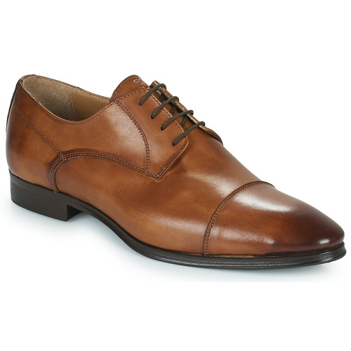 Shoes Men Derby shoes Pellet ANTOINE Veal / Cognac