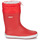 Shoes Children Wellington boots Aigle GIBOULEE 2 Red / White