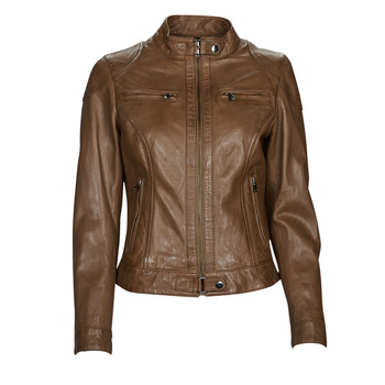 Clothing Women Leather jackets / Imitation leather Oakwood LINA 6 Brown