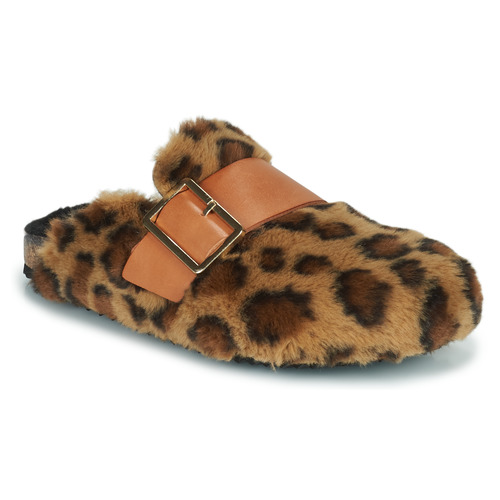 Shoes Women Slippers Geox D BRIONIA B Brown