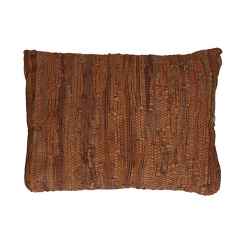 Home Cushions Pomax RAW Cognac