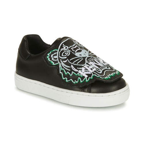 Shoes Children Slip ons Kenzo K59055 Black