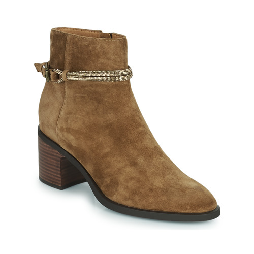 Shoes Women Ankle boots Mam'Zelle Ovino Brown