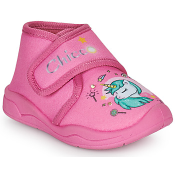 Shoes Girl Slippers Chicco TINKE Pink / Lumières