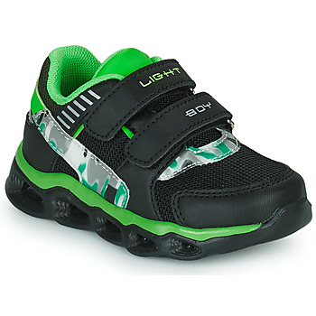 Shoes Boy Low top trainers Chicco CAVIT Black / Green