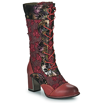 Shoes Women Boots Laura Vita KACIO Red / Black