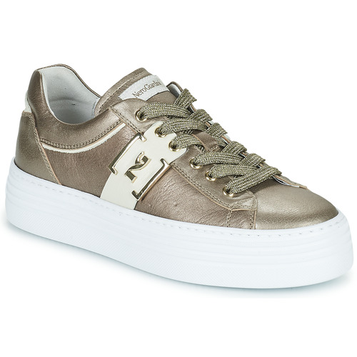 Shoes Women Low top trainers NeroGiardini RIVERA Bronze