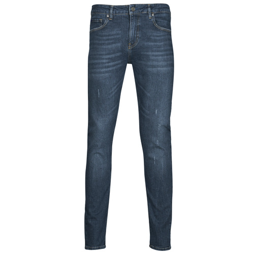 Clothing Men Skinny jeans Scotch & Soda SKIM SKINNY JEANS FRONTIER Blue / Marine