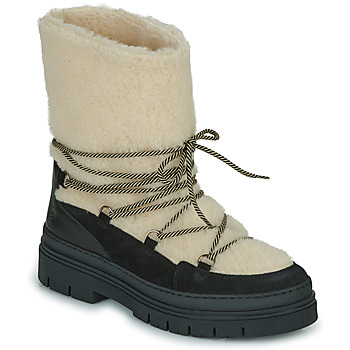 Shoes Women Snow boots Betty London MAGDA Black / Beige