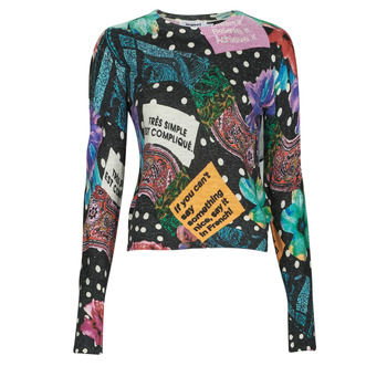 Clothing Women jumpers Desigual SPICE Multicolour