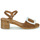 Shoes Women Sandals JB Martin ELIANE Goat / Velvet / Camel