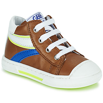 Shoes Boy High top trainers GBB OWEN Brown