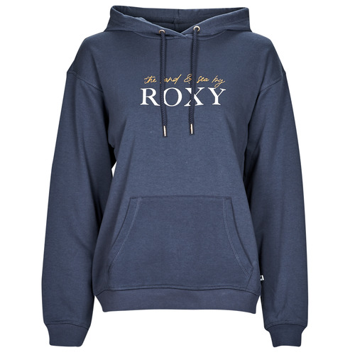 Clothing Women sweaters Roxy SURF STOKED HOODIE TERRY Marine