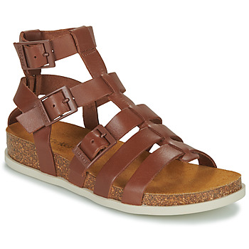 Shoes Women Sandals Kickers KICK ALEXA Brown