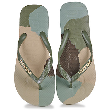 Shoes Men Flip flops Havaianas TOP LOGOMANIA COLORS II Camo