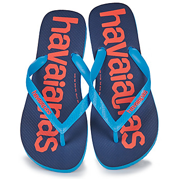 Shoes Flip flops Havaianas TOP LOGOMANIA II Blue