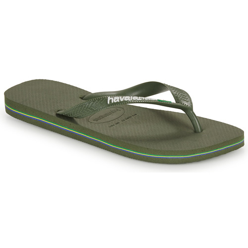 Shoes Flip flops Havaianas BRASIL LOGO Kaki