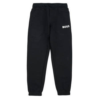 Clothing Boy Tracksuit bottoms BOSS J24829-09B-J Black