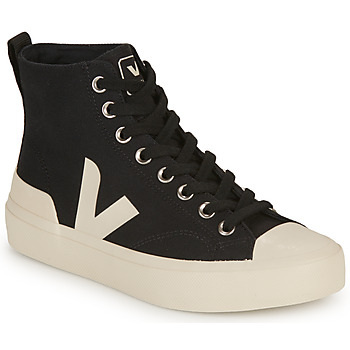 Shoes High top trainers Veja WATA II Black / White