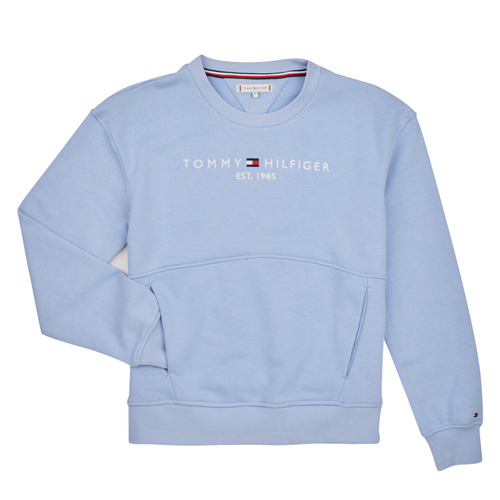 Tommy Hilfiger ESSENTIAL CNK SWEATSHIRT L/S Blue