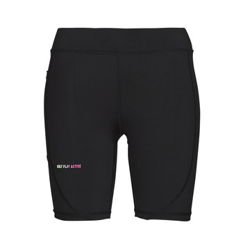 Clothing Women Shorts / Bermudas Only Play ONPGILL LOGO TRAIN SHORTS Black