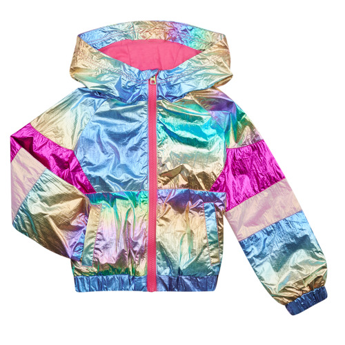 Clothing Girl Blouses Desigual CHAQ_RAINBOW Multicolour