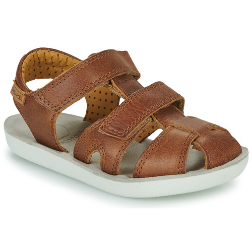 Shoes Boy Sandals Shoo Pom GOA NEW SCRATCH Brown