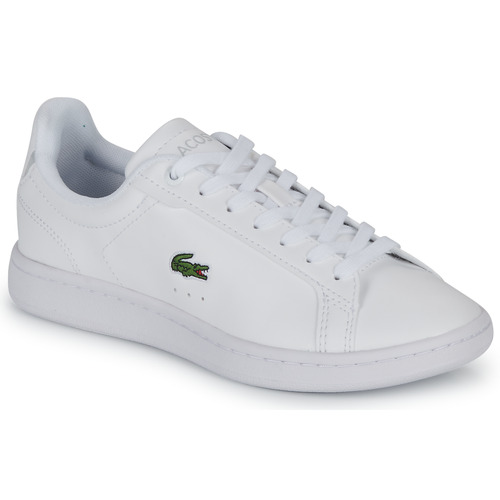 Shoes Children Low top trainers Lacoste CARNABY PRO BL 23 1 SUJ White / Grey