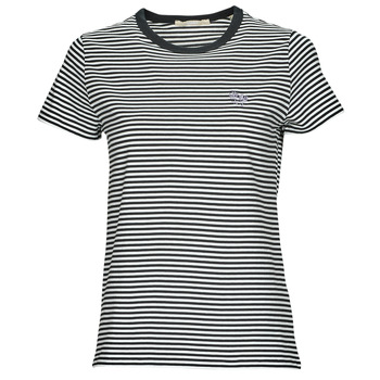 Clothing Women short-sleeved t-shirts Esprit Y/D STRIPE Black