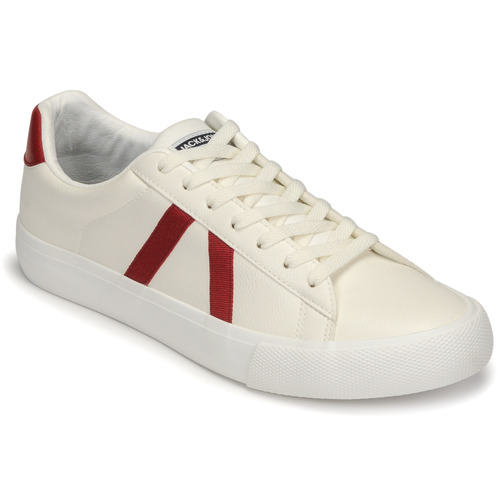 Shoes Men Low top trainers Jack & Jones JFW FREEMAN PU White / Red