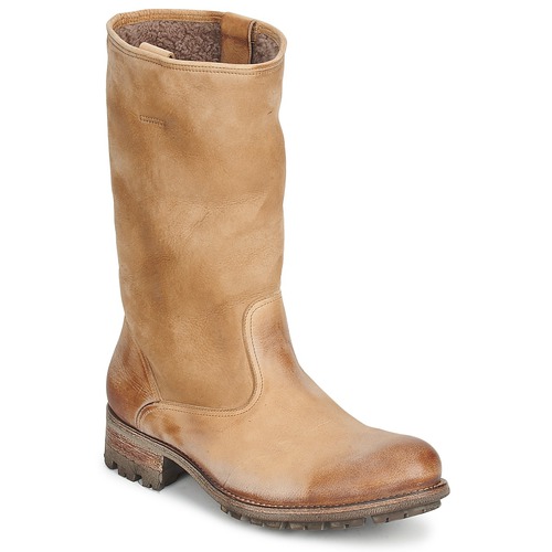 Shoes Women Boots n.d.c. VALLEE BLANCHE KUDUWAXOIL/DFA Brown