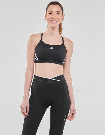 Clothing Women Sport bras adidas Performance AER LS 3S Black