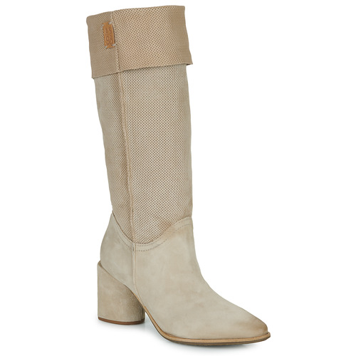 Shoes Women Boots Airstep / A.S.98 ENIA HI Beige