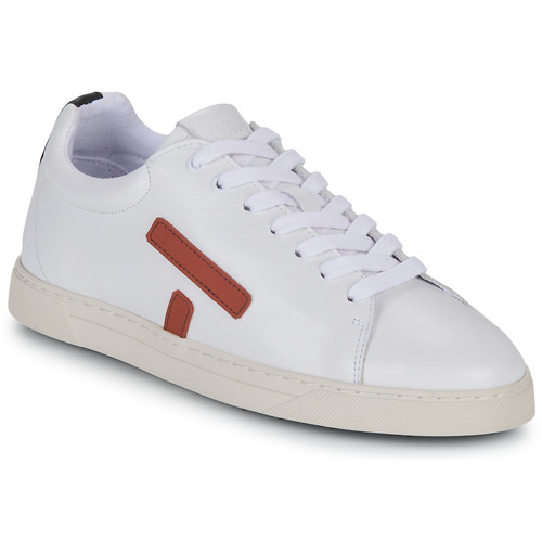 Shoes Low top trainers OTA KELWOOD White / Bordeaux