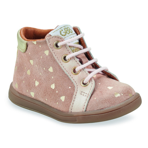 Shoes Girl High top trainers GBB FAMIA Pink